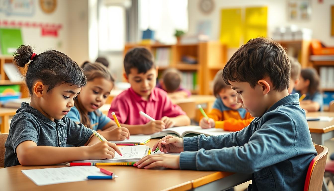 Students and educational resources in a modern learning environment